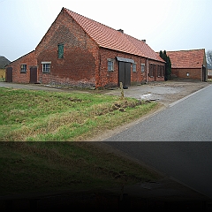 Boerderij  Graffendonck grens De Maay 
